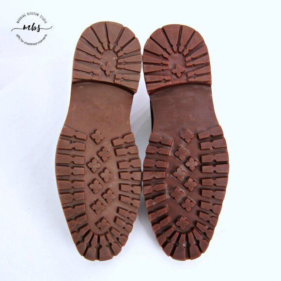 Warfield and Grand Potrero Leather Ankle Boots Black Men 11 - Picture 12 of 13